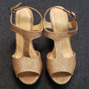 Rampage Gold heels